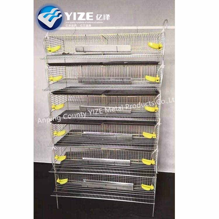 Selection and use of quail cages